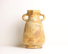 Vaso Amphora In Grès Firmato