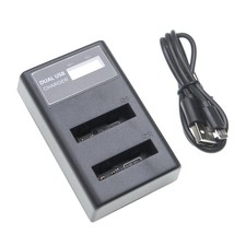 Cargador USB dual de batería