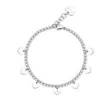 Bracciale Donna Sagapo Cuori Stelle Acciaio Dorato Message SSG11 SSG14 SSG16