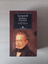 Leopardi zibaldone dei - leopardi,