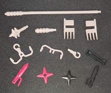 Accessori I 5 Samurai Troopers Hariel Aragon Krana Bandai Originali