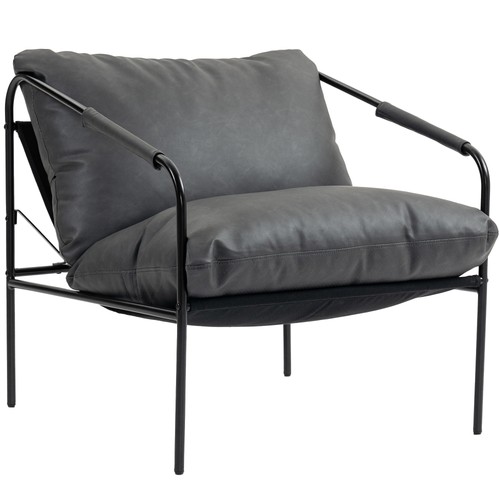 Homcom poltrona salotto - poltrona,