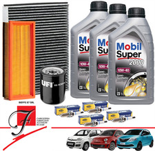 KIT TAGLIANDO + 4 CANDELE FIAT