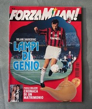 FORZA MILAN N.1 GENNAIO 1995-DEJAN SAVICEVIC LAMPI DI GENIO