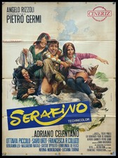 1968 * Manifesto 2F Cinema "Serafino (Gruppo) - Adriano Celentano" Commedia (C)