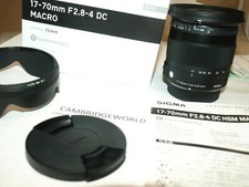 SIGMA 17-70mm F2.8-4 COMTE DC