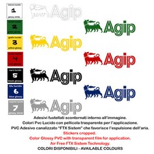 Agip adesivi vinile pre