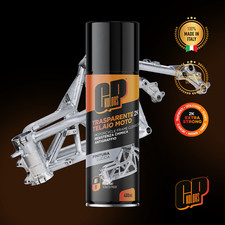 Trasparente 2K Telaio Moto Spray FINITURA LUCIDA | Chemical & Scratch Resistant