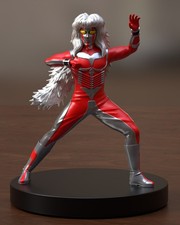 Megaloman fan art model kit