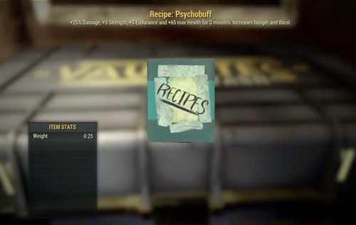 Ricetta psychobuff - (xbox),