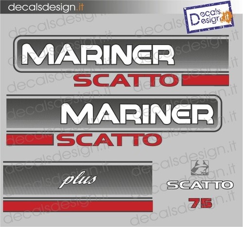 Adesivi motore marino