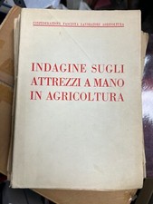 LIBRO INDAGINE SUGLI ATTREZZI