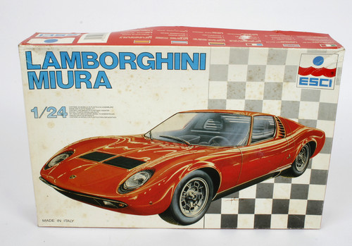 Esci lamborghini miura - esci, 1/24°