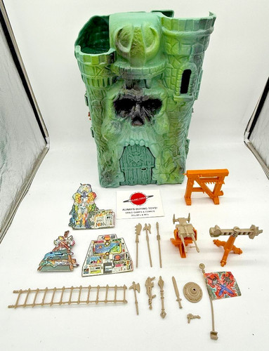 Castle grayskull 1981 playset - grayskull,