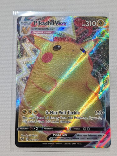 Pikachu vmax 044 185 - pikachu,