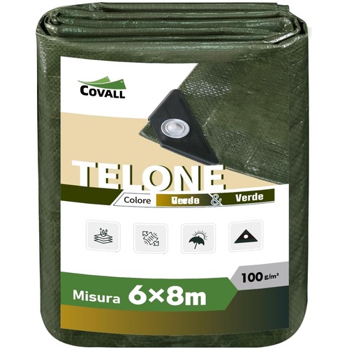 Telone impermeabile 6x8m