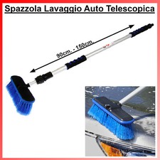 Spazzola per Lavaggio Auto Spazzolone Camion Idrospazzola Telescopica Camper