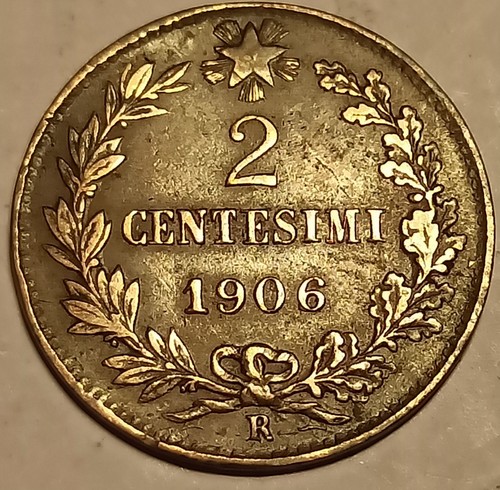Centesimi 1906 vittorio - , 2
