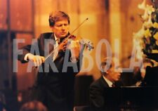 Foto vintage Italia, Uto Ughi e Bruno Canino, 1997, stampa 22x15 cm