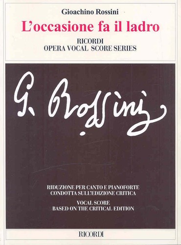 Occasione ladro vocal - fa,