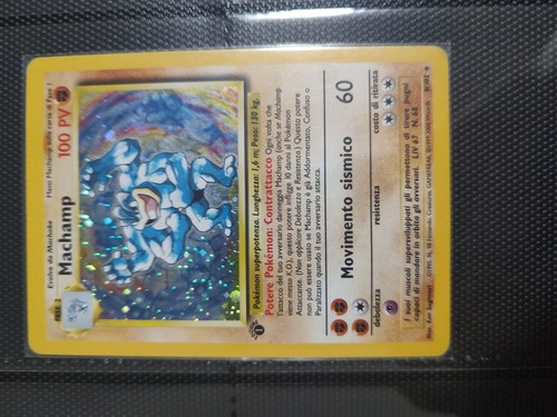 Pokémon machamp base set - machamp,