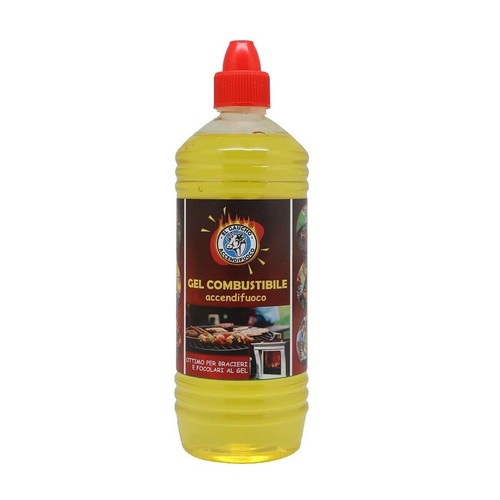 Gel accendifuoco liquido 1 - accendifuoco, lt