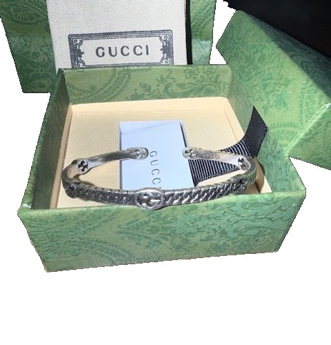 Bracciale gucci incastro g - bracciale,