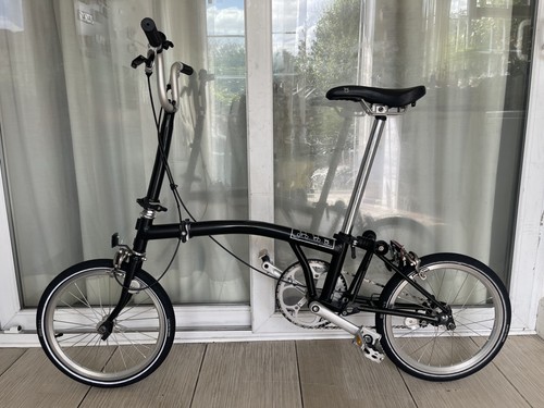 Bicicletta pieghevole brompton - bicicletta,