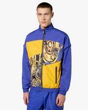  Giacca Sportiva UOMO Australian Giallo Viola Mistero 1990 Track Lifestyle 