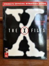 THE X-FILES: PRIMA'S OFFICIAL STRATEGY GUIDE By Rick Barba Playstation Version