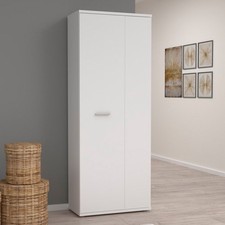 Armadio Multiuso Portascope 2 Ante 5 Vani 70x35x180h Nube Vari Colori
