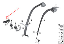 BMW 7 G11 Central Rear Seat