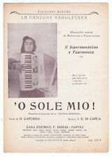 Spartito 'O SOLE MIO Capurro