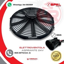 Ventilatore Aspirante Ventola Assiale Spal VA18-BP70/LL-86A 24v Diametro 385mm