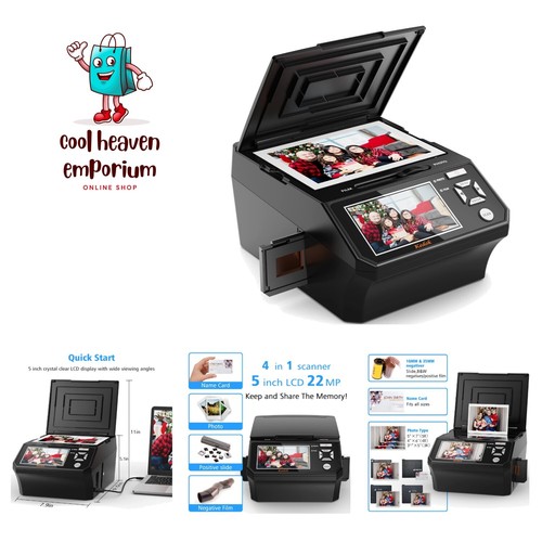 Scanner compatto per - foto, e