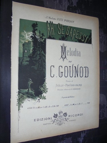Gounod se sapessi - gounod,