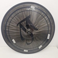 Ruota a disco leggera Autobahn posteriore tubolare carbonio TT.