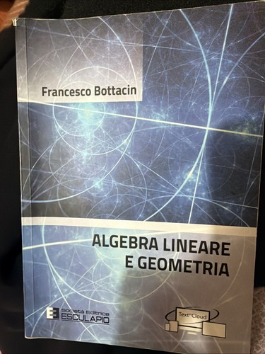 Algebra lineare geometria - e,