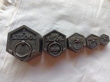 PESI ESAGONALI PER BILANCIA BASCULA