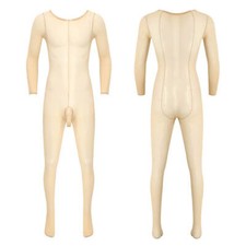 Body tuta uomo trasparente