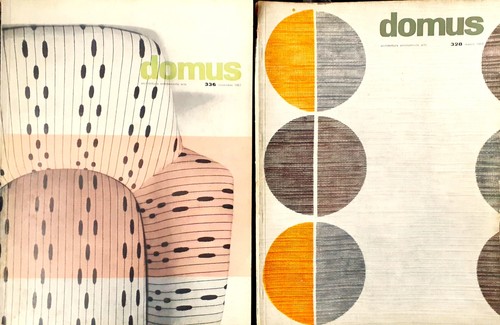 Due riviste domus architettura - due,