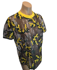 VIONNET Top nero trasparente