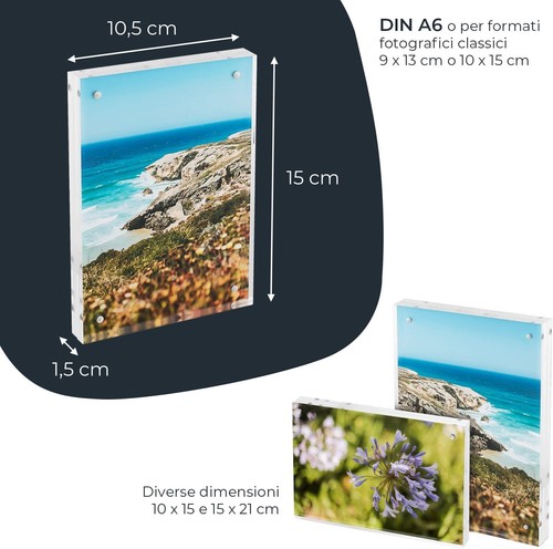 Cornice magnetica vetro - cornice,