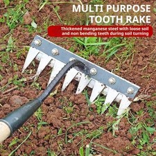 STEEL GARDEN HOE RAKE 5/6/7/8