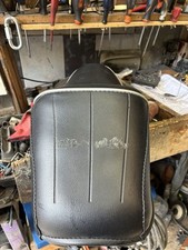 SELLA NERA MONOPOSTO CON LEVETTA PER PIAGGIO VESPA 50 SPECIAL R L N CON GOBBA