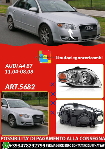 Art 5682 fari anteriori audi - anteriori,
