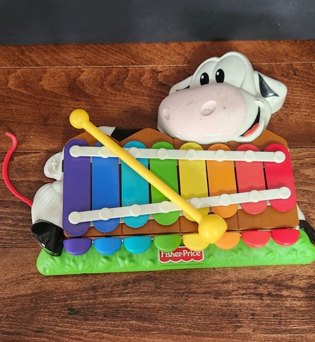 Fisher price mucca xilofono - fisher,
