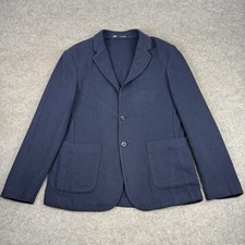 Giacca Zara uomo grande blu