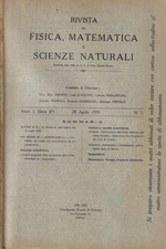 Rivista di fisica, matematica