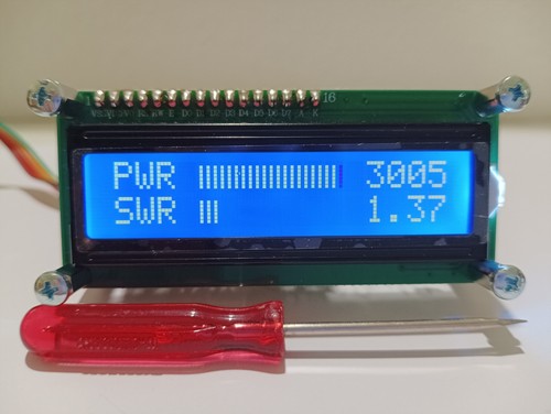 Display power swr - display, con